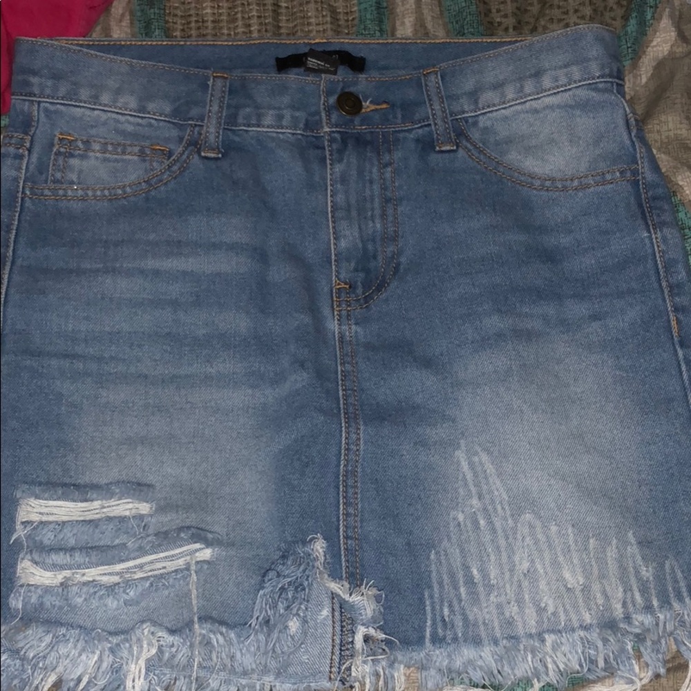 Jean skirt